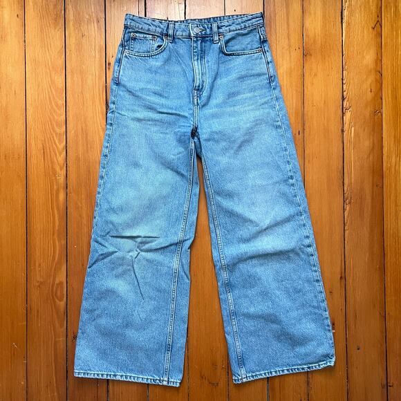 Weekday Denim - Weekday Women's Wide Leg Jeans Ace Light Wash Air Blue 27 x 30